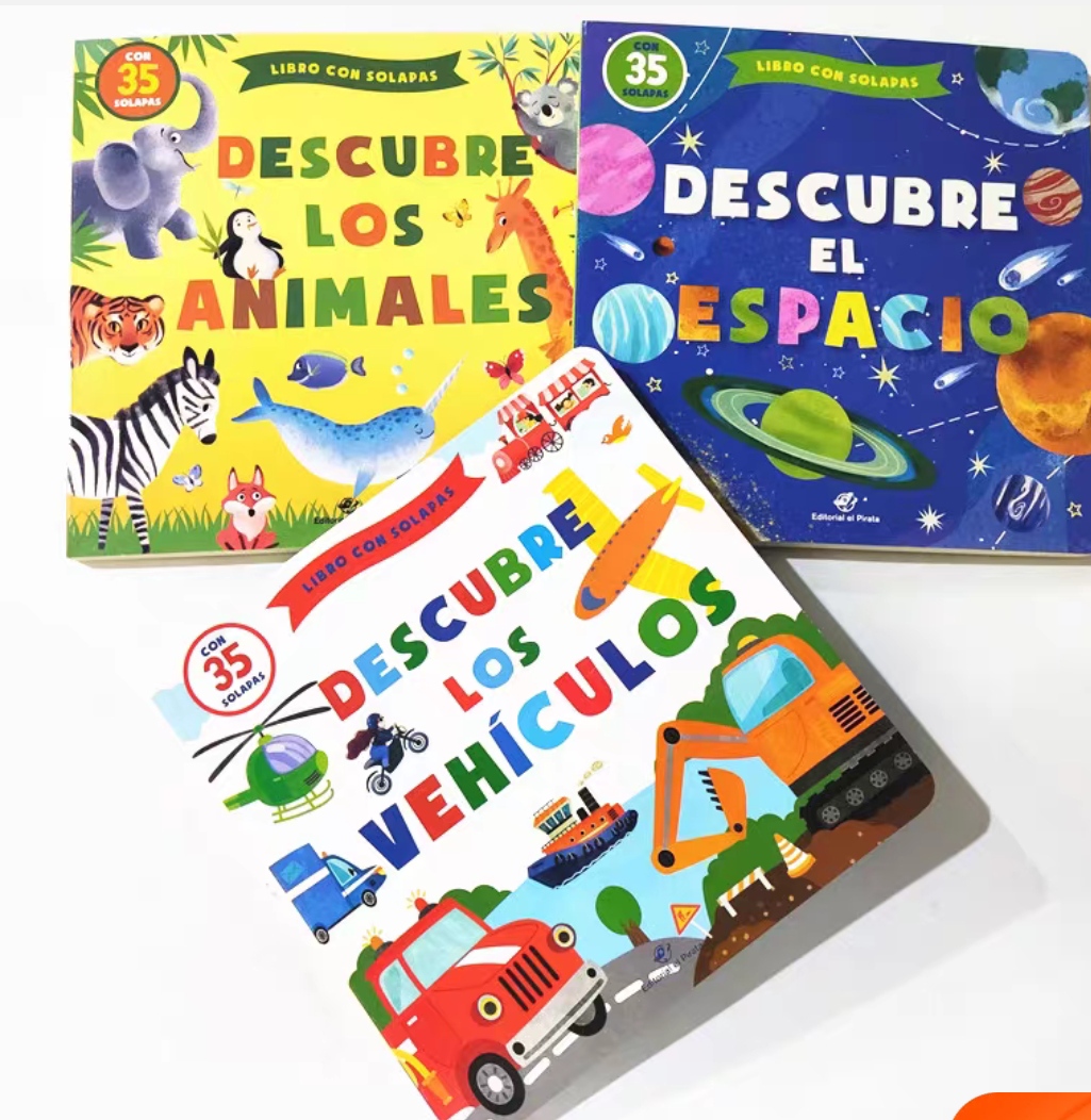 Kids Education Picture - Losowe 2 książki Rodzic Dziecko Dzieci