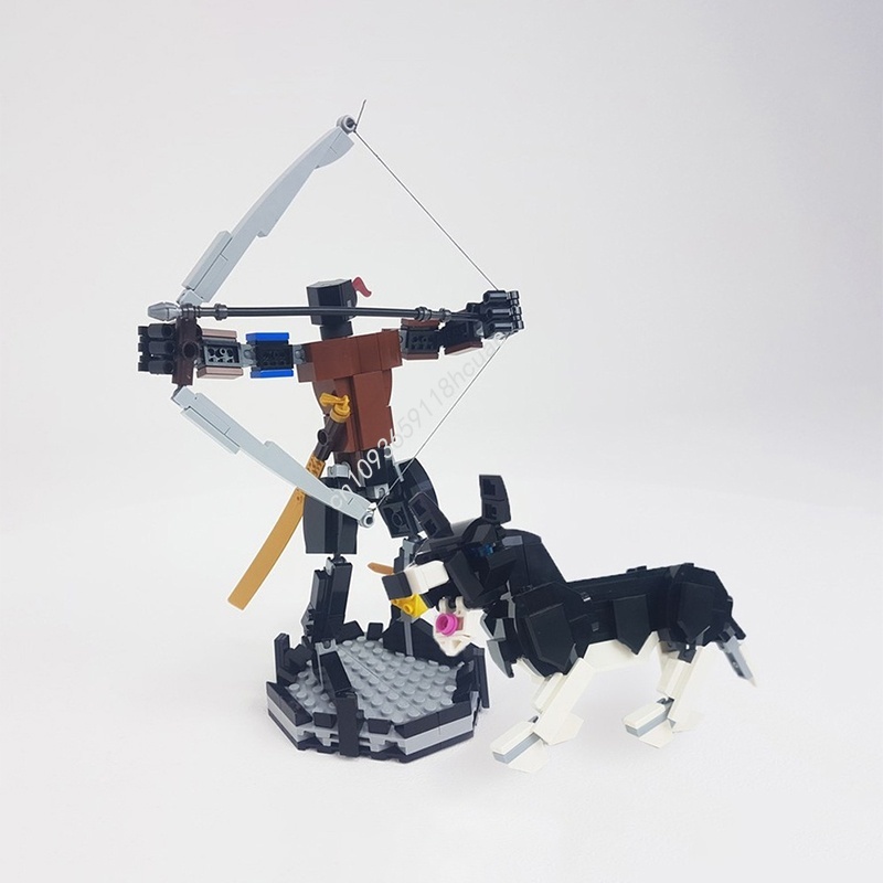 Kids Hunter Education - 383 elementy MOC Maskowany Łowca z