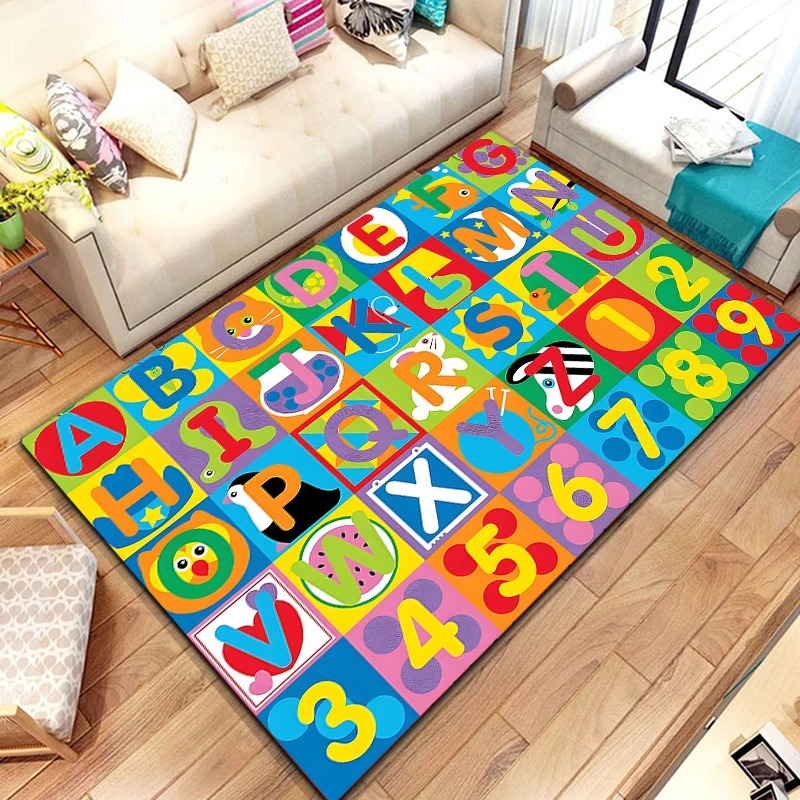Kids Education Alphabet Numbers - Mata edukacyjna z alfabetem, literami ABC,