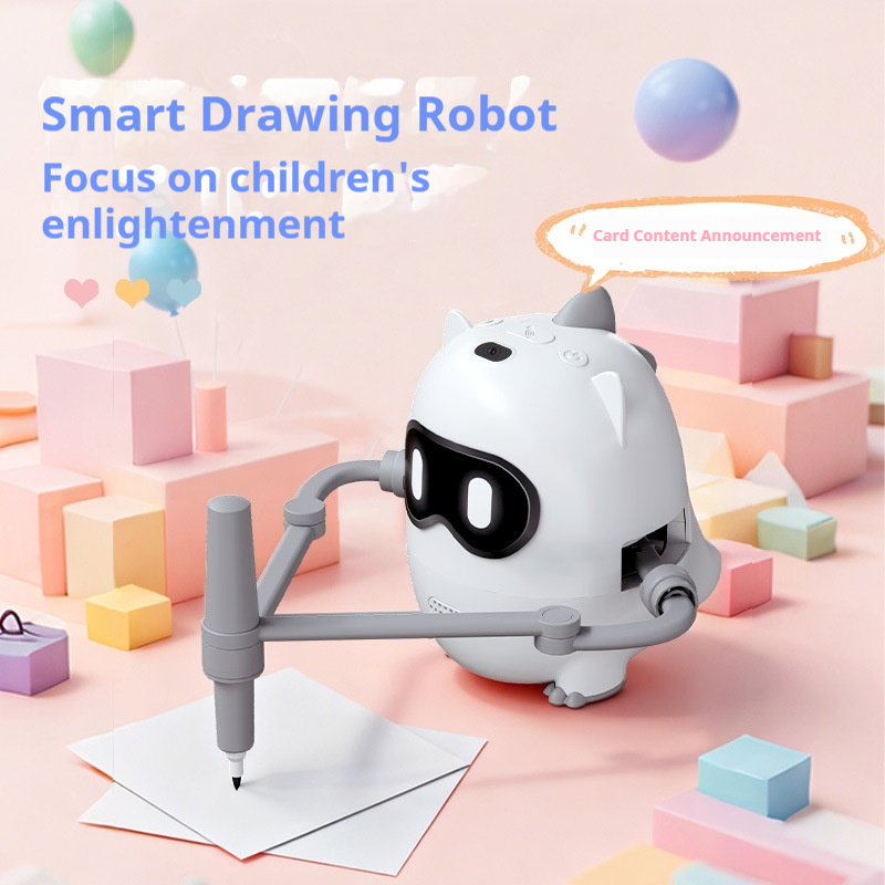 Kids Educational Device - Uniwersalny Inteligentny Robot Dinozaur do Rysowania,