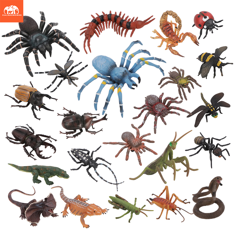 Kids Education Picture - Edukacyjny zestaw figurek do symulacji: owady