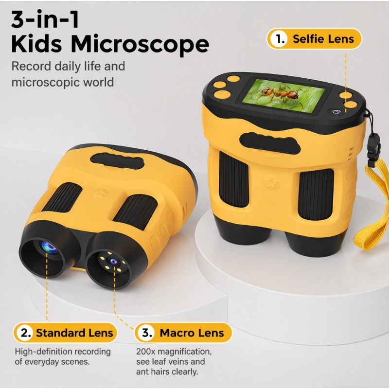 Cyfrowa kamera mikroskopowa 4K – Kids Education News recenzja i cena