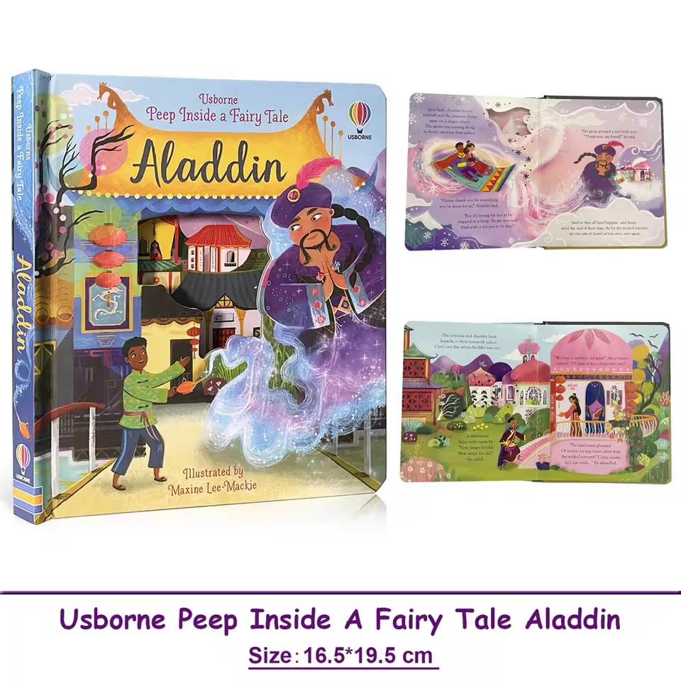 Usborne Podglądaj Wewnątrz: Ba – Kids Education Picture recenzja i cena