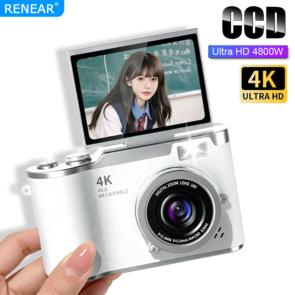 Przenośna cyfrowa kamera 4K CC – Kids Education News recenzja i cena