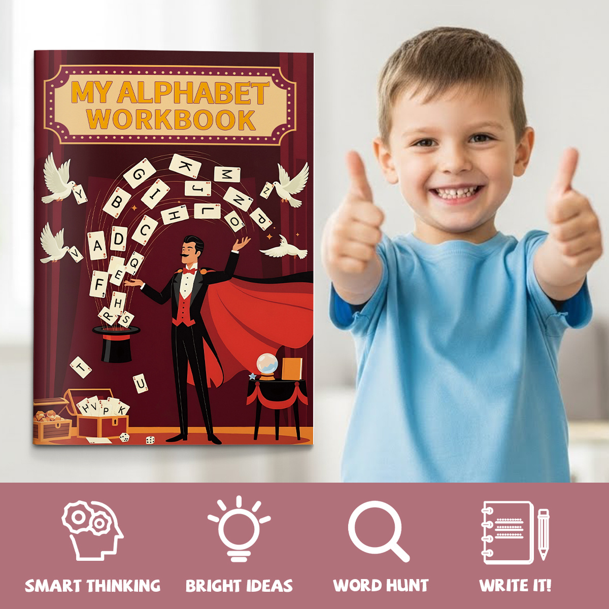 Zeszyt do nauki i śledzenia po – Learning Workbook Preschool recenzja i cena