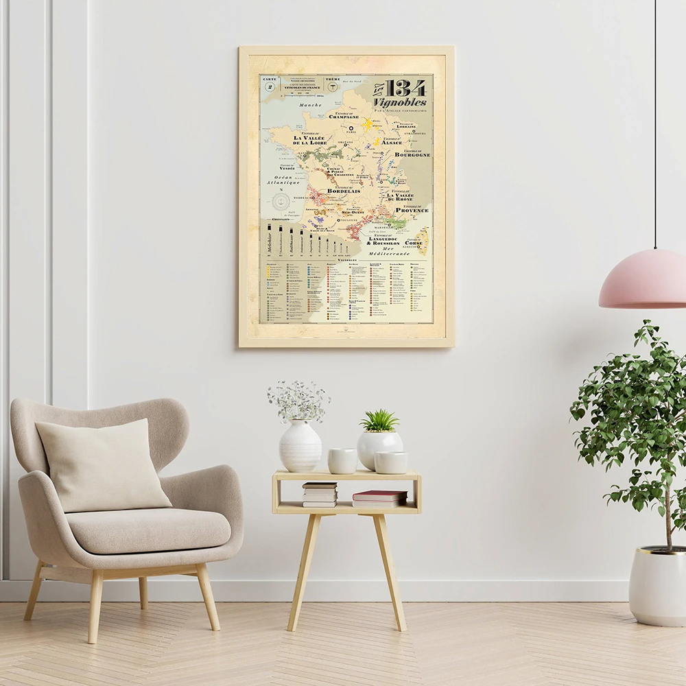 Retro Map Europe City Vines Ma – School Kids Education Quotes recenzja i cena
