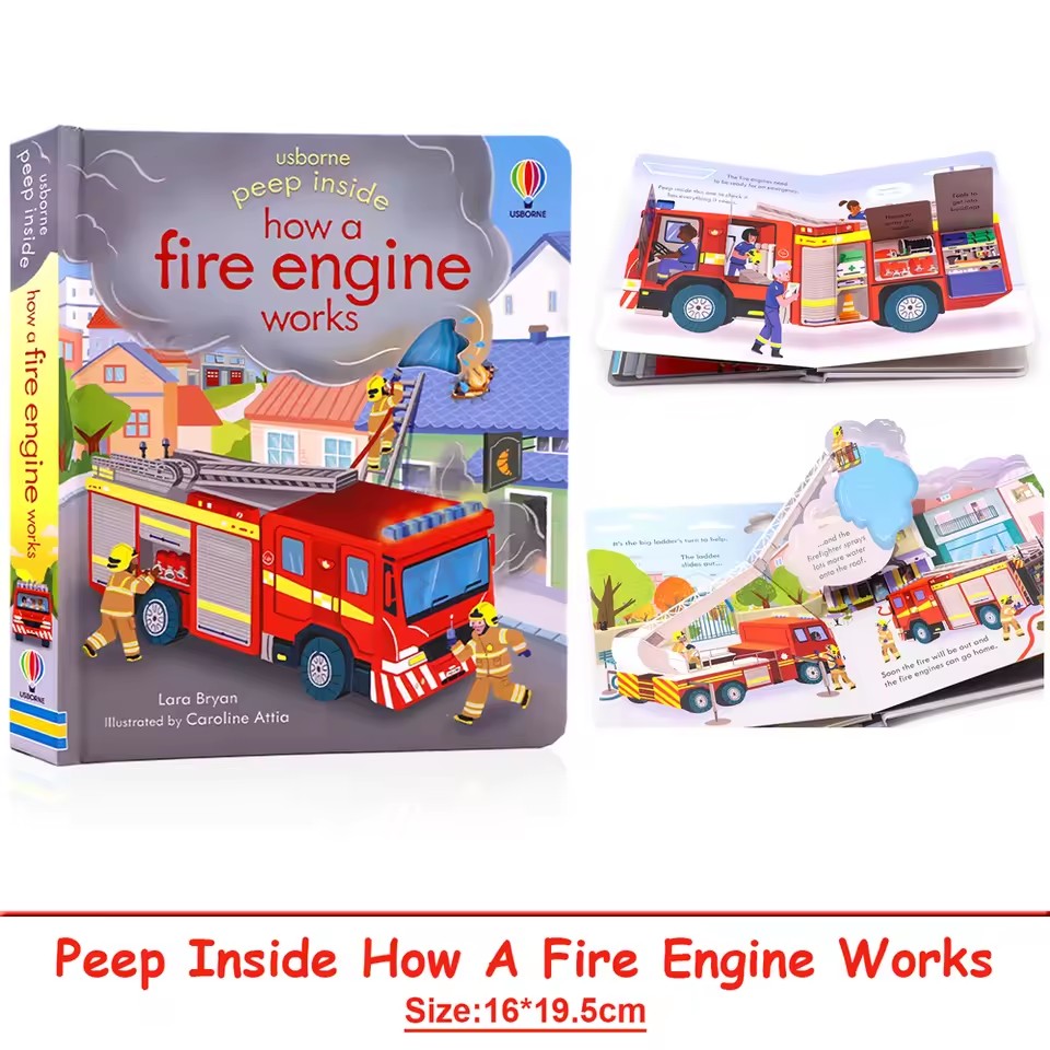 Usborne Podglądaj Wewnątrz: Ja – Kids Education Picture recenzja i cena