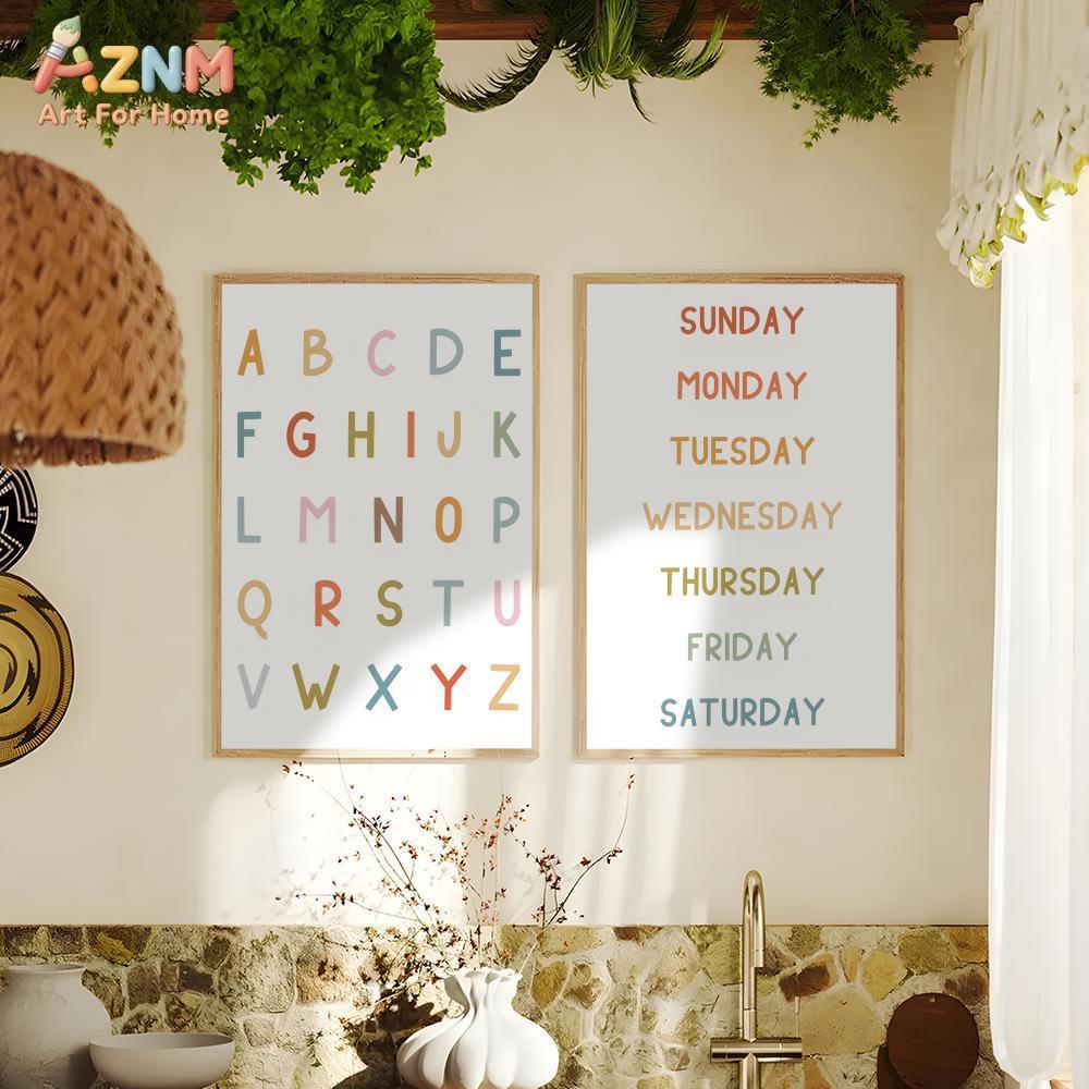 AZNM Edukacyjny Alfabet i Cyfr – Kids Education Alphabet Numbers recenzja i cena