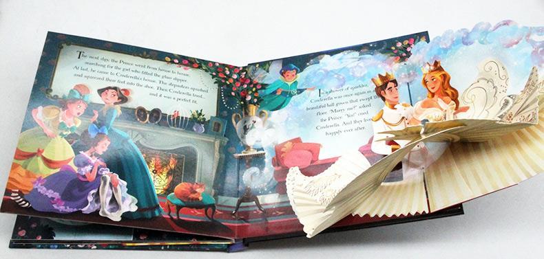 Usborne Pop-up Fairy Tale Cind – Kids Education Picture recenzja i cena