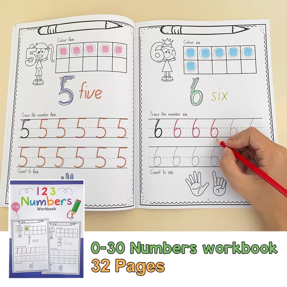 Rozmiar A4 Numer 0-30 Praktyka – Learning Workbook Preschool recenzja i cena