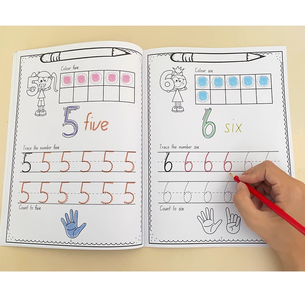 Rozmiar A4 Numer 0-30 Praktyka – Learning Workbook Preschool recenzja i cena