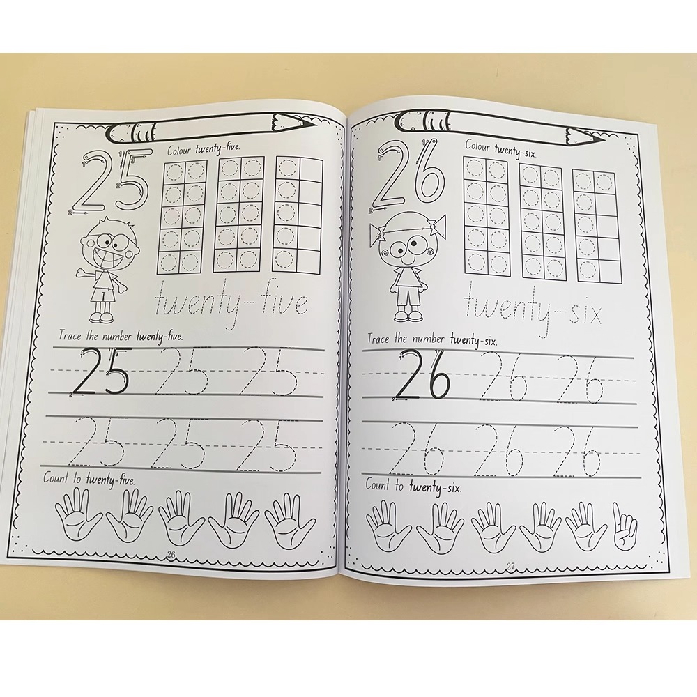 Rozmiar A4 Numer 0-30 Praktyka – Learning Workbook Preschool recenzja i cena