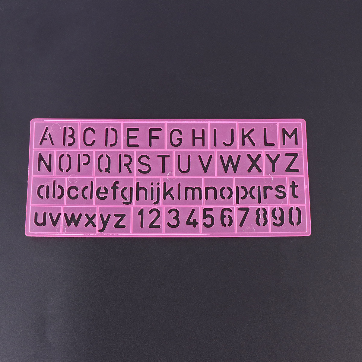 4 szt. Plastikowe linijki do g – Kids Education Alphabet Numbers recenzja i cena