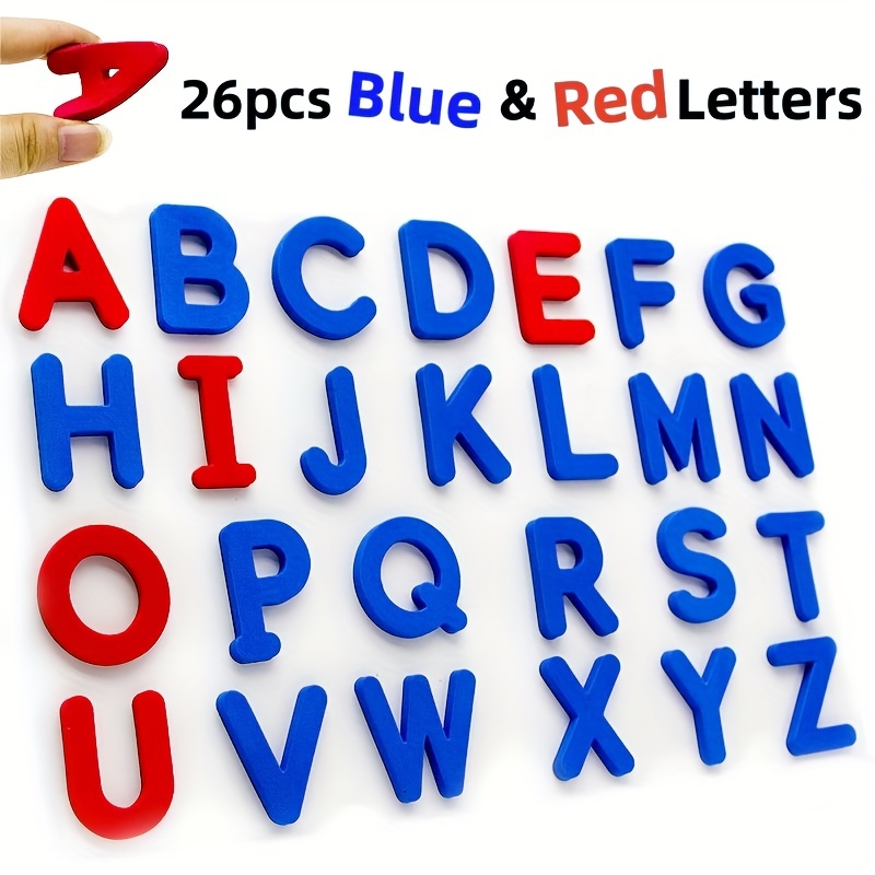 Czerwone i niebieskie angielsk – Kids Education Alphabet Numbers recenzja i cena