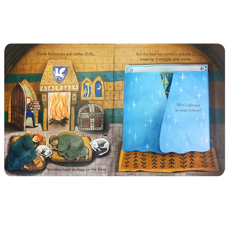 Usborne Peep Inside The Castle – Kids Education Picture recenzja i cena