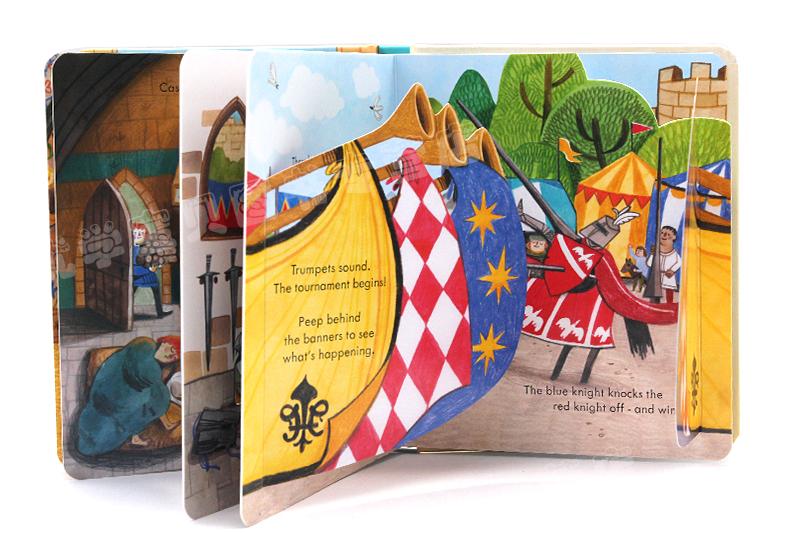 Usborne Peep Inside The Castle – Kids Education Picture recenzja i cena