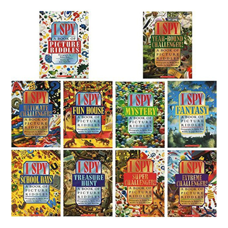 Zestaw 10 książek I Spy Ultima – Kids Education Picture recenzja i cena