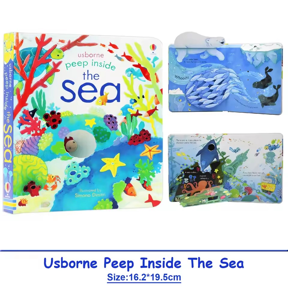 Usborne Podglądaj Wewnątrz: Mo – Kids Education Picture recenzja i cena