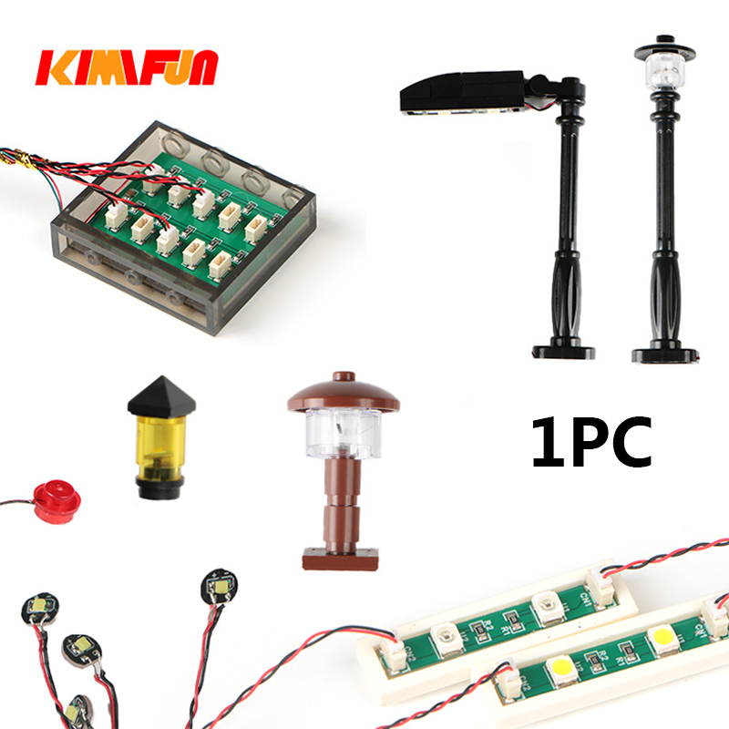1PC DIY 1x4 lampa z klocków oś – Lego Set City recenzja i cena