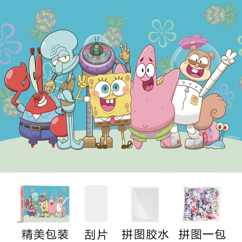 1000 Elementów Puzzle SpongeBo – Kids Educational Device recenzja i cena